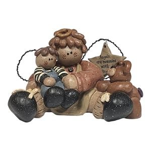 CMI Henton Resin Angel Figurine Mommy "Angels Are Mommies With Wings" 7" x 5"